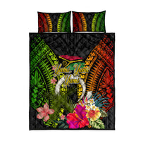 Vanuatu Independence Day Quilt Bed Set Tugeta Yumi Selebretem Indipendens Dei LT03 - Polynesian Pride