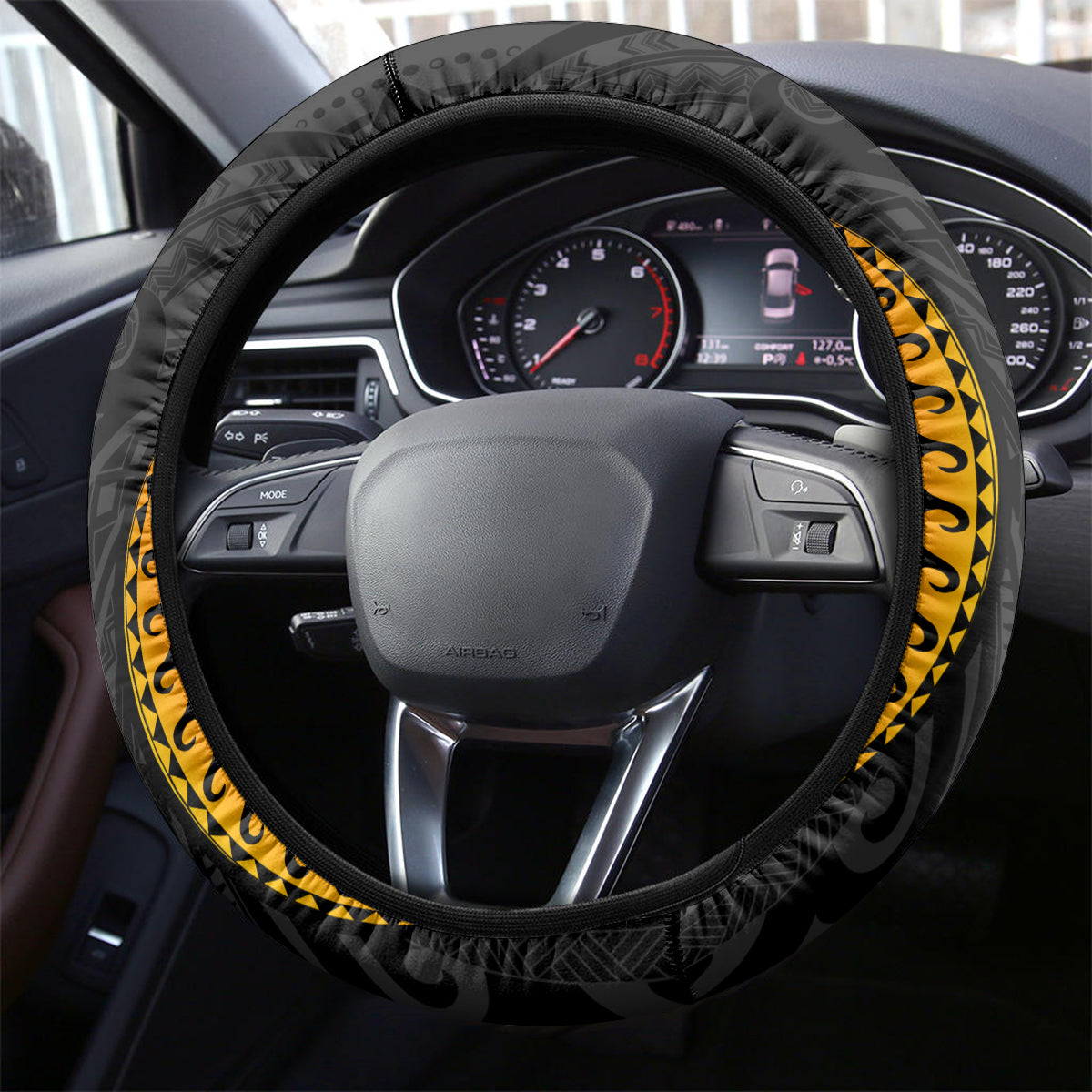 Vanuatu Independence Day Steering Wheel Cover Tugeta Yumi Selebretem Indipendens Dei LT03 - Polynesian Pride