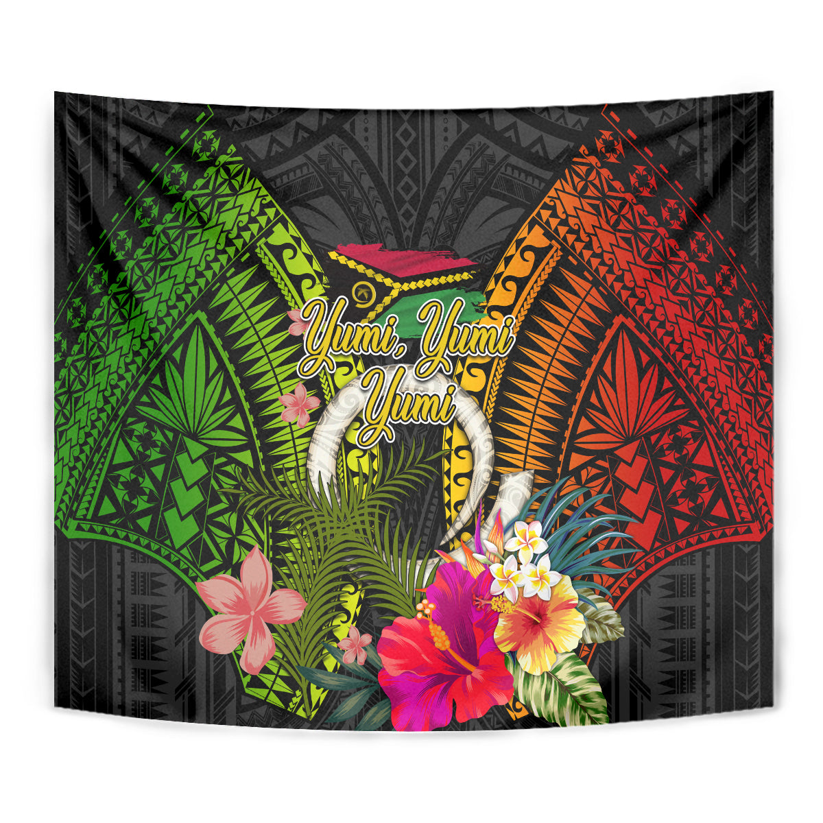 Vanuatu Independence Day Tapestry Tugeta Yumi Selebretem Indipendens Dei LT03 - Polynesian Pride