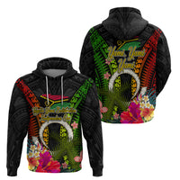 Vanuatu Independence Day Zip Hoodie Tugeta Yumi Selebretem Indipendens Dei