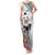 Fiji Iguana Family Matching Tank Maxi Dress and Hawaiian Shirt Tapa Tribal Tattoo and Hibiscus