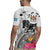 Fiji Iguana Rugby Jersey Tapa Tribal Tattoo and Hibiscus