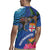 Fiji and Australia Together Rugby Jersey Aboriginal Kangaroo and Tapa Tribal Hibiscus