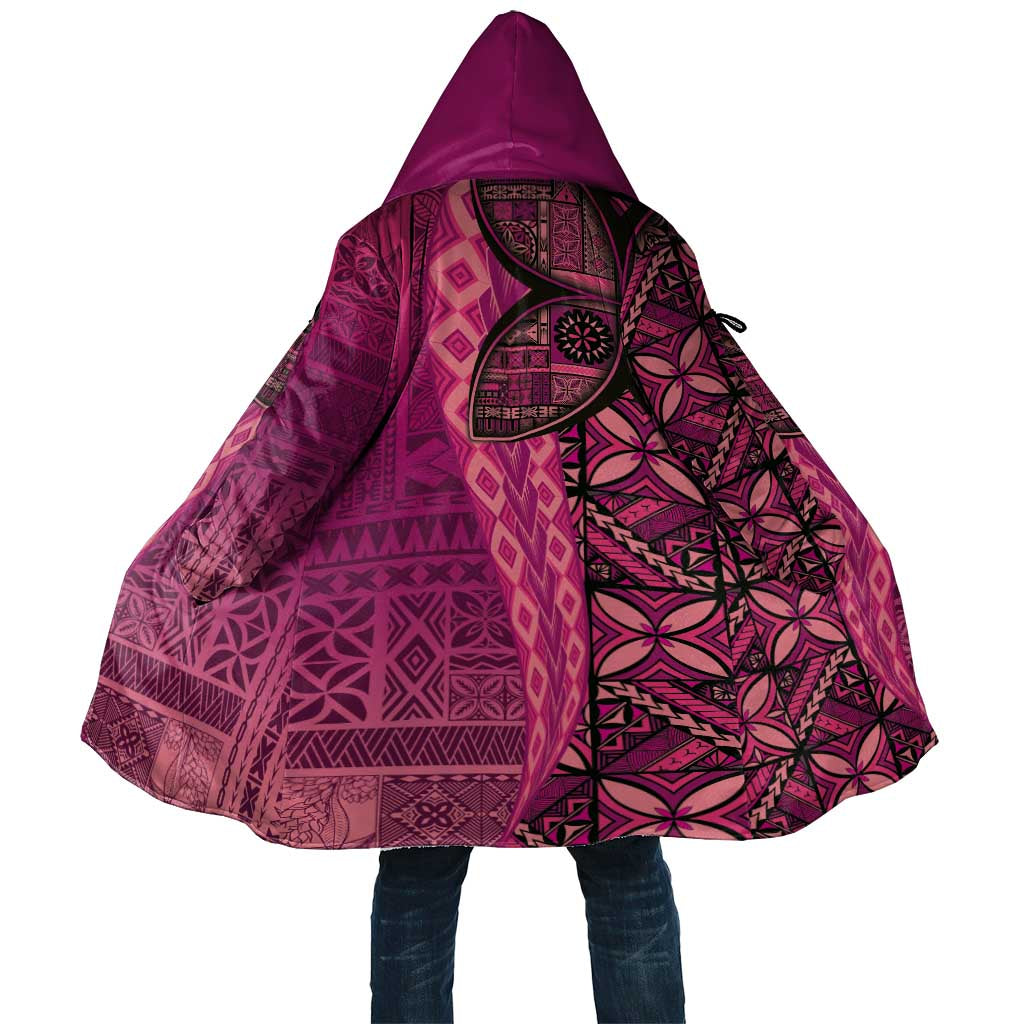 Samoan Pacific Tribal Flower Geometric Art Tattoos Cloak Siapo Pattern Romantic Rose - Polynesian Pride