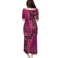 Samoan Pacific Tribal Flower Geometric Art Tattoos Puletasi Siapo Pattern Romantic Rose - Polynesian Pride