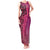 Samoan Pacific Tribal Flower Geometric Art Tattoos Tank Maxi Dress Siapo Pattern Romantic Rose - Polynesian Pride