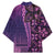 Samoan Pacific Tribal Flower Geometric Art Tattoos Kimono Siapo Pattern Purple Haze - Polynesian Pride
