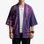 Samoan Pacific Tribal Flower Geometric Art Tattoos Kimono Siapo Pattern Purple Haze - Polynesian Pride