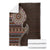 Fijian Masi Tribal Tattoos Art Pattern Blanket Brown Color Half Style - Polynesian Pride