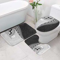 Fijian Masi Tattoos Bathroom Set with Tapa Tribal Pattern - Polynesian Pride