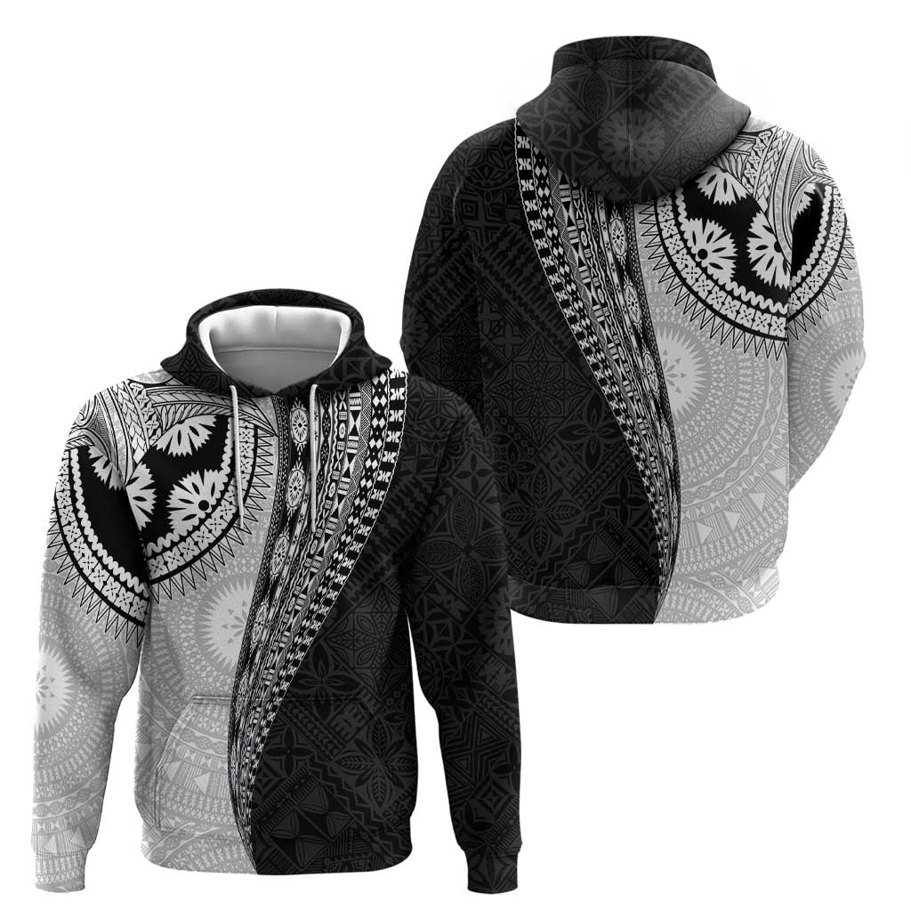 Fijian Masi Tattoos Hoodie with Tapa Tribal Pattern - Polynesian Pride
