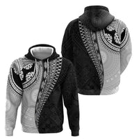 Fijian Masi Tattoos Hoodie with Tapa Tribal Pattern - Polynesian Pride