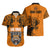 PNG Lae Snax Tigers Rugby Hawaiian Shirt The Tigers Head and PNG Bird Polynesian Tattoo LT03 - Polynesian Pride