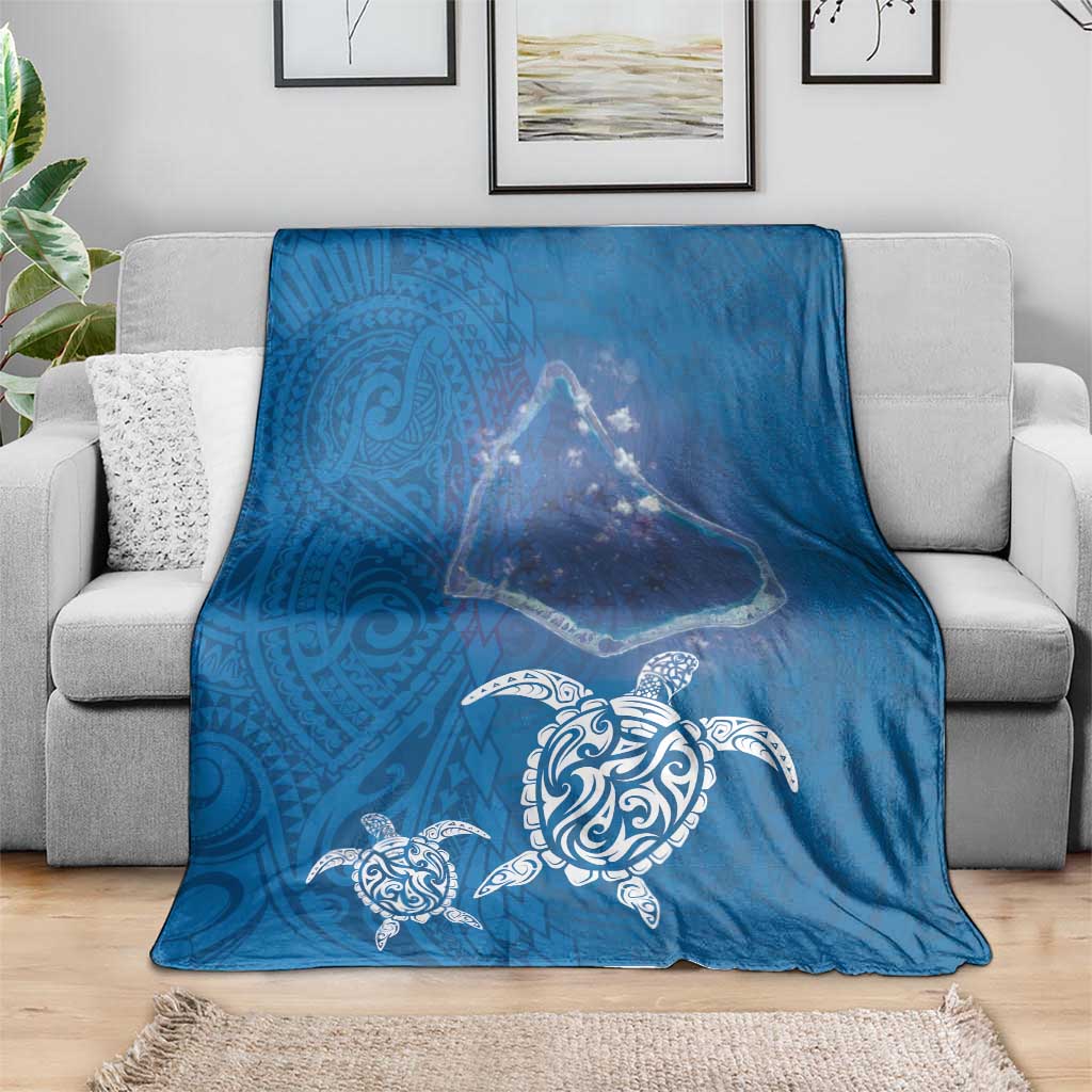 Cook Islands Manihiki Atoll Blanket Maori Turtle and Polynesian Pattern LT03 - Polynesian Pride