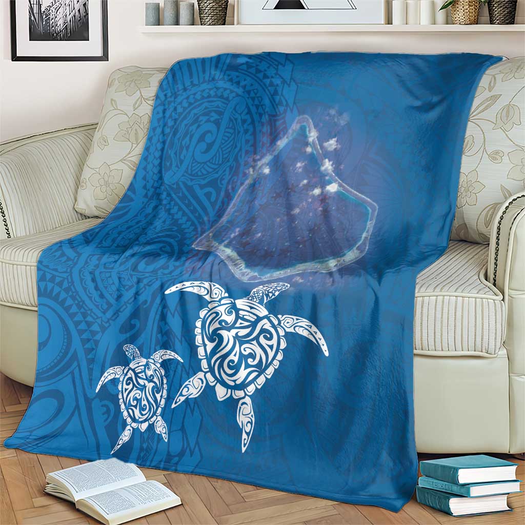 Cook Islands Manihiki Atoll Blanket Maori Turtle and Polynesian Pattern LT03 - Polynesian Pride