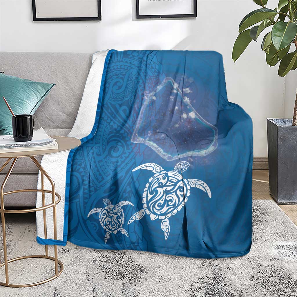 Cook Islands Manihiki Atoll Blanket Maori Turtle and Polynesian Pattern LT03 - Polynesian Pride