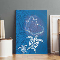 Cook Islands Manihiki Atoll Canvas Wall Art Maori Turtle and Polynesian Pattern LT03 - Polynesian Pride