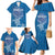 Cook Islands Manihiki Atoll Family Matching Mermaid Dress and Hawaiian Shirt Maori Turtle and Polynesian Pattern