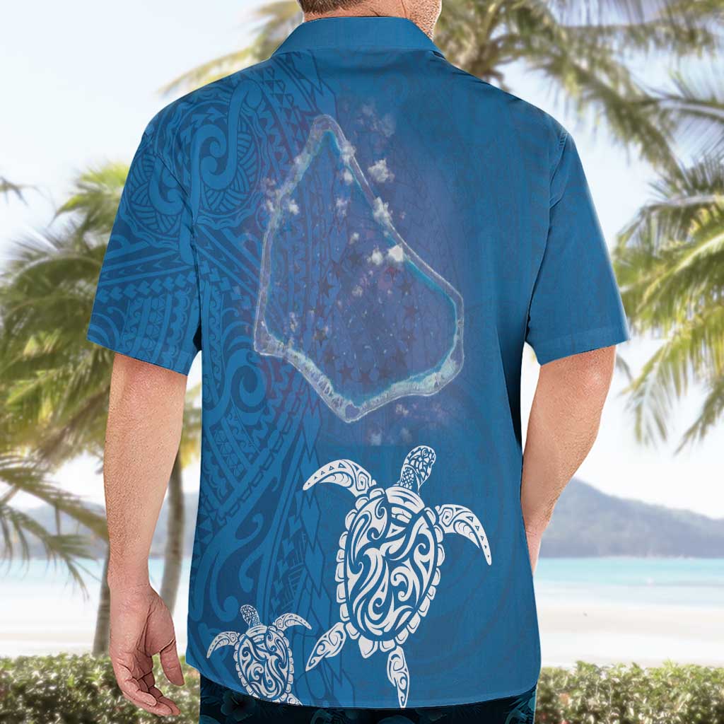 Cook Islands Manihiki Atoll Hawaiian Shirt Maori Turtle and Polynesian Pattern LT03 - Polynesian Pride