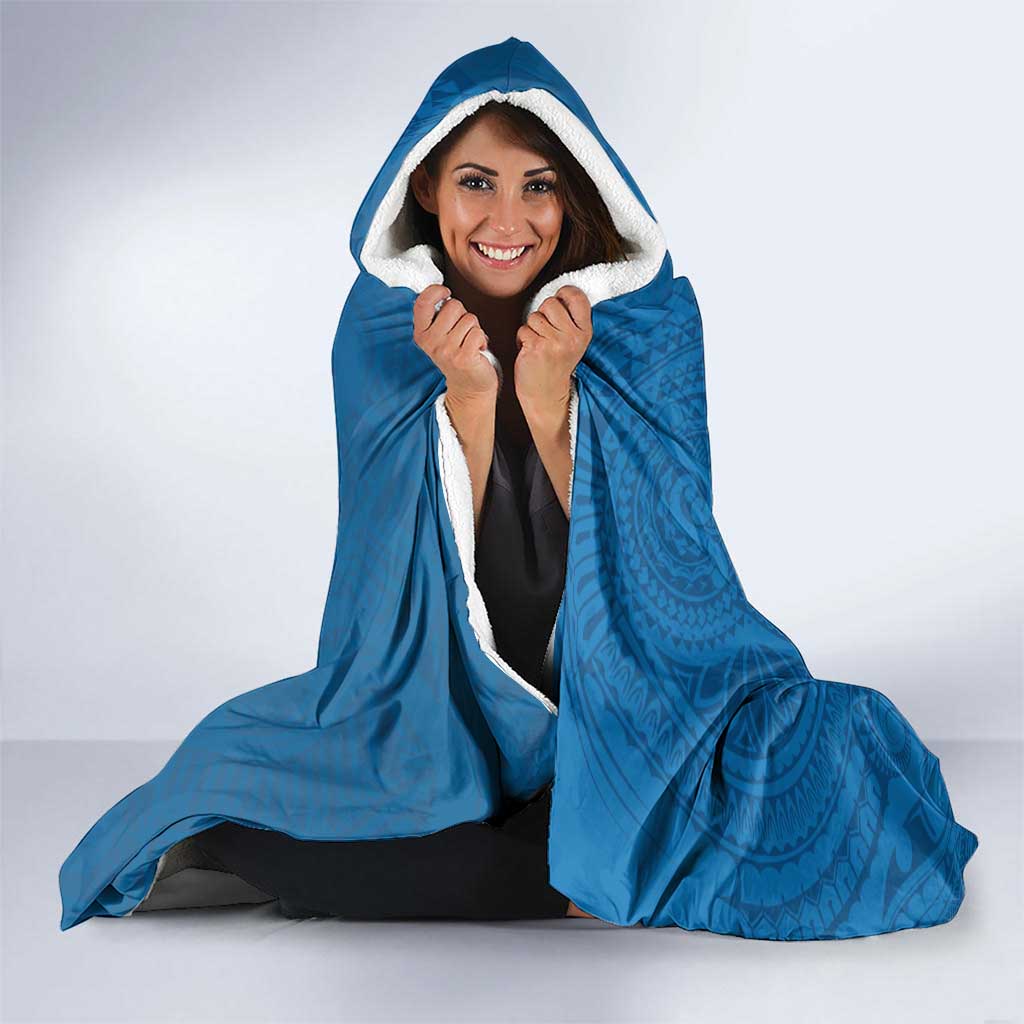 Cook Islands Manihiki Atoll Hooded Blanket Maori Turtle and Polynesian Pattern LT03 - Polynesian Pride