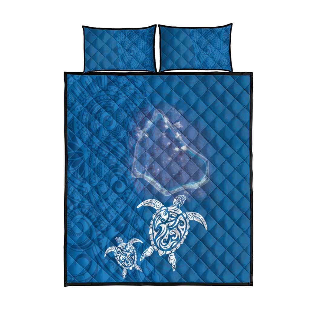 Cook Islands Manihiki Atoll Quilt Bed Set Maori Turtle and Polynesian Pattern LT03 - Polynesian Pride