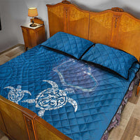 Cook Islands Manihiki Atoll Quilt Bed Set Maori Turtle and Polynesian Pattern LT03 - Polynesian Pride