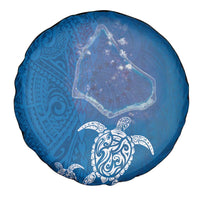 Cook Islands Manihiki Atoll Spare Tire Cover Maori Turtle and Polynesian Pattern LT03 - Polynesian Pride