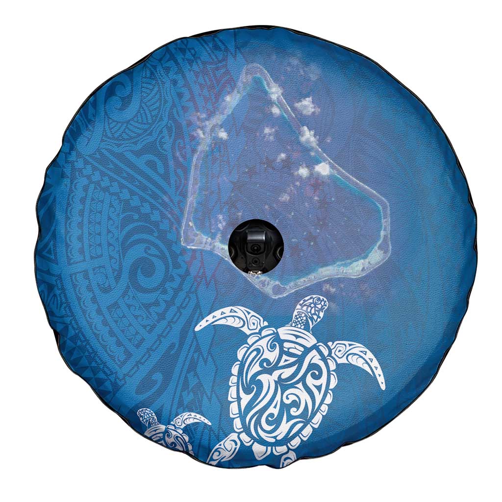 Cook Islands Manihiki Atoll Spare Tire Cover Maori Turtle and Polynesian Pattern LT03 - Polynesian Pride