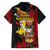Papua New Guinea Christmas Hawaiian Shirt Funny Melanesian Santa with Bird-of-paradise Tribal Style - Polynesian Pride