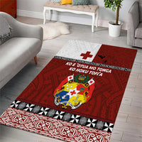 Tongan Culture Area Rug Ngatu Art Tattoo and Emblem of Tonga LT03 - Polynesian Pride
