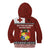 Tongan Culture Kid Hoodie Ngatu Art Tattoo and Emblem of Tonga