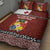 Tongan Culture Quilt Bed Set Ngatu Art Tattoo and Emblem of Tonga