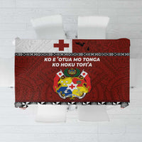 Tongan Culture Tablecloth Ngatu Art Tattoo and Emblem of Tonga LT03 Red - Polynesian Pride