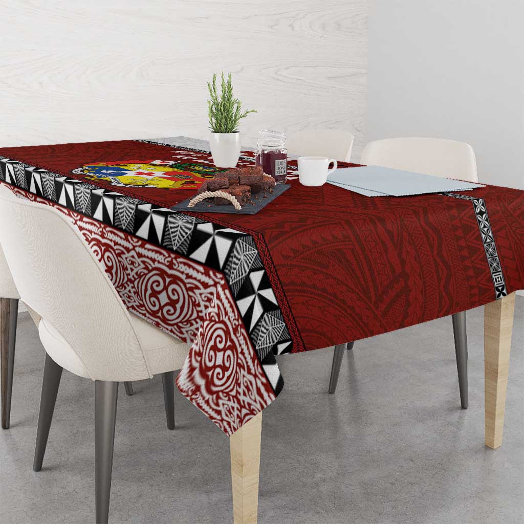 Tongan Culture Tablecloth Ngatu Art Tattoo and Emblem of Tonga LT03 - Polynesian Pride