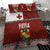 Tongan Christmas Bedding Set Kilisimasi Fiefia with Ngatu Art Tattoo