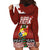 Tongan Christmas Hoodie Dress Kilisimasi Fiefia with Ngatu Art Tattoo