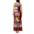 Tongan Christmas Tank Maxi Dress Kilisimasi Fiefia with Ngatu Art Tattoo