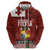 Tongan Christmas Zip Hoodie Kilisimasi Fiefia with Ngatu Art Tattoo