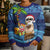 The Funny Santa Wears Sulu Christmas Kid Ugly Christmas Sweater Fijian Christmas Palm Tree With Masi Art Tattoo