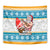 Hawaii Mele Kalikimaka Tapestry Funny Santa and Coconut Mix Kakau Pattern LT03 - Polynesian Pride