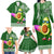 Hawaii Family Matching Long Sleeve Bodycon Dress and Hawaiian Shirt Aloha Funny Avocado Mix Kakau Hawaiian Tribal LT03 - Polynesian Pride