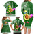 Hawaii Family Matching Long Sleeve Bodycon Dress and Hawaiian Shirt Aloha Funny Avocado Mix Kakau Hawaiian Tribal LT03 - Polynesian Pride