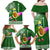 Hawaii Family Matching Off Shoulder Maxi Dress and Hawaiian Shirt Aloha Funny Avocado Mix Kakau Hawaiian Tribal LT03 - Polynesian Pride