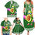 Hawaii Family Matching Summer Maxi Dress and Hawaiian Shirt Aloha Funny Avocado Mix Kakau Hawaiian Tribal LT03 - Polynesian Pride