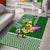 Aloha Avocado Funny Fruits Custom Area Rug Mix Hawaiian Kakau Tribal LT03 - Polynesian Pride