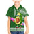 Aloha Avocado Funny Fruits Custom Family Matching Mermaid Dress and Hawaiian Shirt Mix Hawaiian Kakau Tribal LT03 Son's Shirt Green - Polynesian Pride