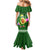 Aloha Avocado Funny Fruits Custom Mermaid Dress Mix Hawaiian Kakau Tribal LT03 - Polynesian Pride