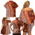 Hawaii Native Tapa Elements and Hibiscus Flowers Family Matching Off Shoulder Short Dress and Hawaiian Shirt LT03 - Polynesian Pride