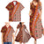 Hawaii Native Tapa Elements and Hibiscus Flowers Family Matching Summer Maxi Dress and Hawaiian Shirt LT03 - Polynesian Pride