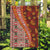 Hawaii Native Tapa Elements and Hibiscus Flowers Garden Flag LT03 Garden Flag Red - Polynesian Pride